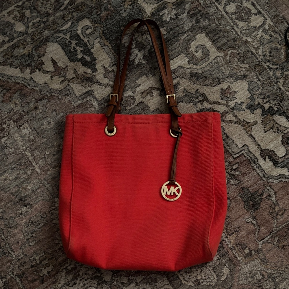 Michael Kors Canvas Tote Bag